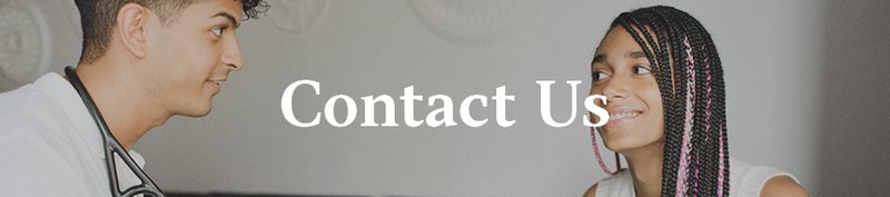 "Contact Us" Banner